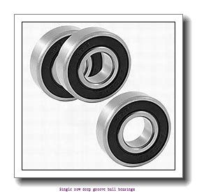 6 mm x 15 mm x 5 mm  ZKL 619 / 6 Single row deep groove ball bearings