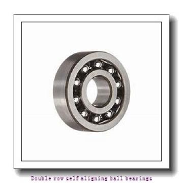 30 mm x 62 mm x 20 mm  ZKL 2206 Double row self-aligning ball bearings