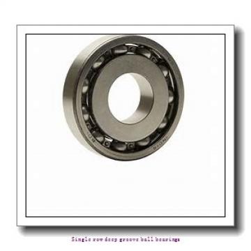 25 mm x 52 mm x 18 mm  ZKL 62205 Single row deep groove ball bearings