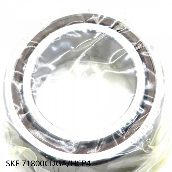 71800CDGA/HCP4 SKF Super Precision,Super Precision Bearings,Super Precision Angular Contact,71800 Series,15 Degree Contact Angle