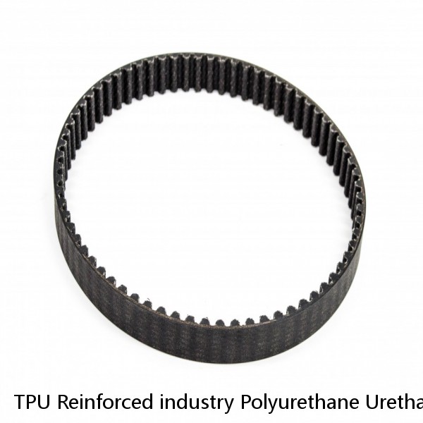 TPU Reinforced industry Polyurethane Urethane PU round V supergrip ridge top heptagonal belt