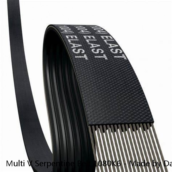 Multi V Serpentine Belt 1080K6 - Made by Dayco - Made in USA #1 small image