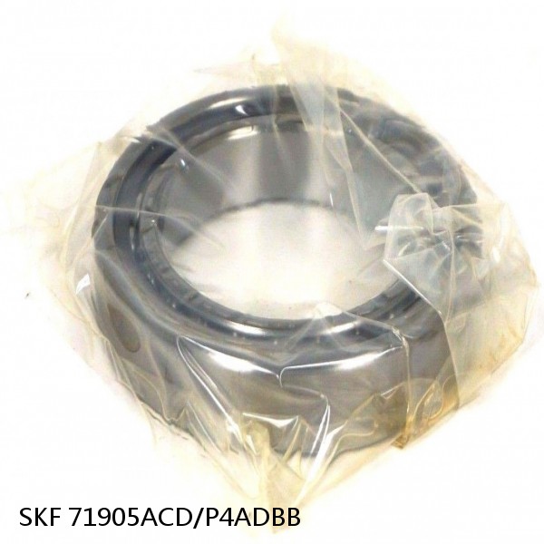 71905ACD/P4ADBB SKF Super Precision,Super Precision Bearings,Super Precision Angular Contact,71900 Series,25 Degree Contact Angle #1 image