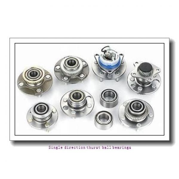 ZKL 51100 Single direction thurst ball bearings #1 image