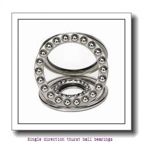 ZKL 51318 Single direction thurst ball bearings #1 image