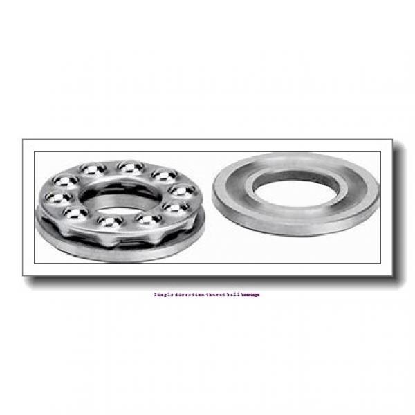 ZKL 51117 Single direction thurst ball bearings #1 image