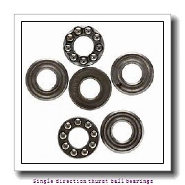 ZKL 51102 Single direction thurst ball bearings #1 image