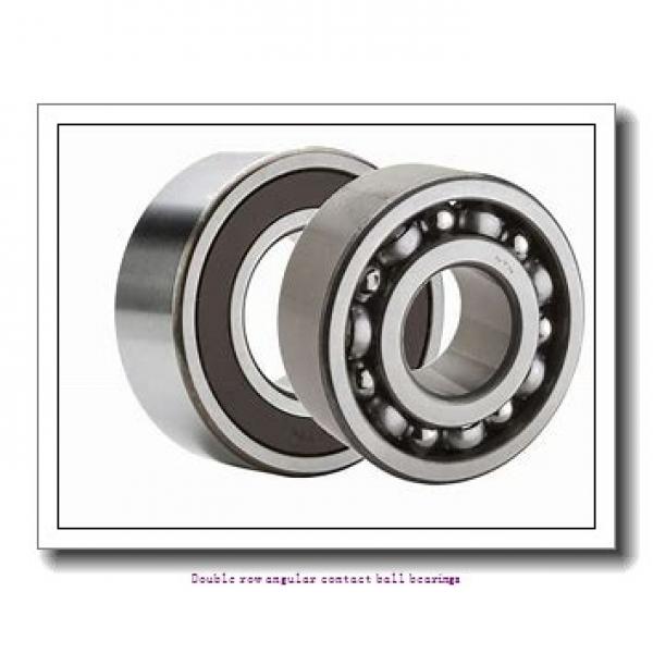 50 &nbsp; x 110 mm x 44.4 mm  ZKL 3310 C3 Double row angular contact ball bearing #1 image