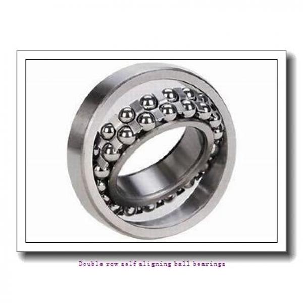 30 mm x 62 mm x 16 mm  ZKL 1206 Double row self-aligning ball bearings #1 image