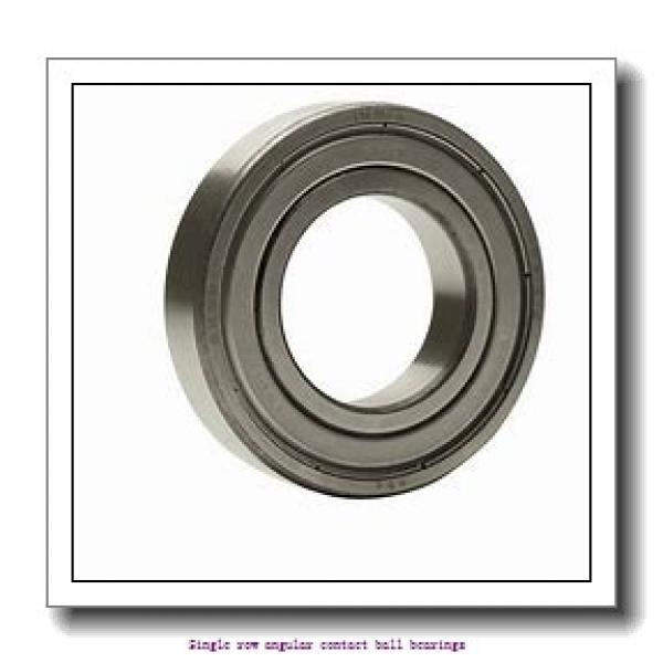 12 mm x 32 mm x 10 mm  12 mm x 32 mm x 10 mm  ZKL 7201BETNG Single row angular contact ball bearings #1 image