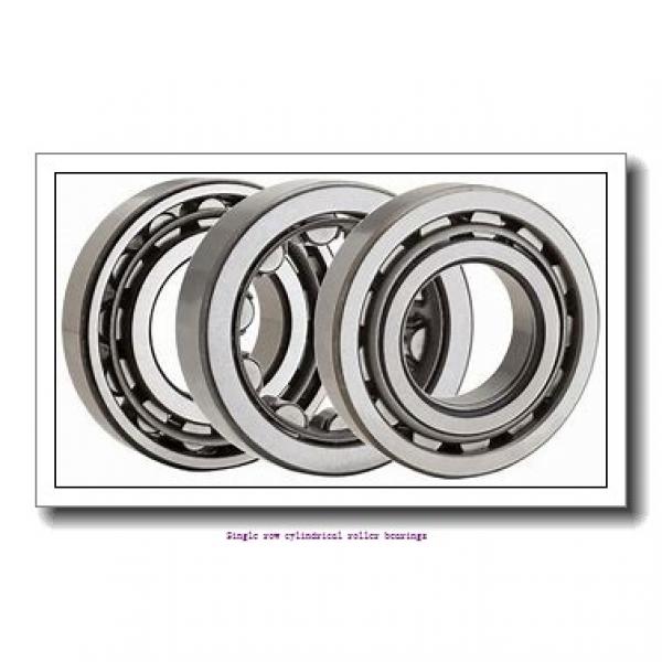 ZKL NU217 Single row cylindrical roller bearings #3 image