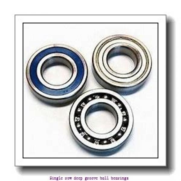 15 mm x 32 mm x 9 mm  ZKL 6002 Single row deep groove ball bearings #1 image