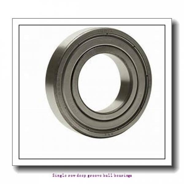 25 mm x 62 mm x 17 mm  ZKL 6305 Single row deep groove ball bearings #1 image