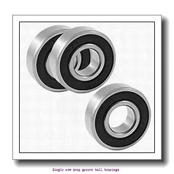 20 mm x 47 mm x 20.6 mm  ZKL 63204 Single row deep groove ball bearings #1 image