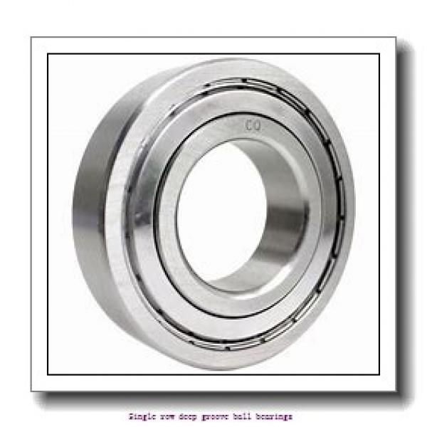 10 mm x 35 mm x 11 mm  ZKL 6300 Single row deep groove ball bearings #2 image