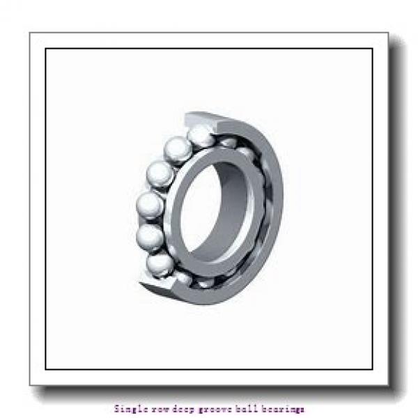 55 mm x 90 mm x 18 mm  ZKL 6011 Single row deep groove ball bearings #1 image