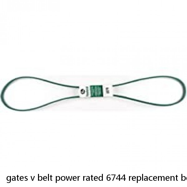 gates v belt power rated 6744 replacement belt 44 inch x 3/8  aftermarket 3L440K #1 image