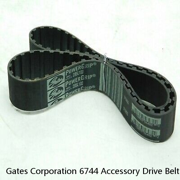 Gates Corporation 6744 Accessory Drive Belt   Powe Rated Fhp Medium Horse Power #1 image