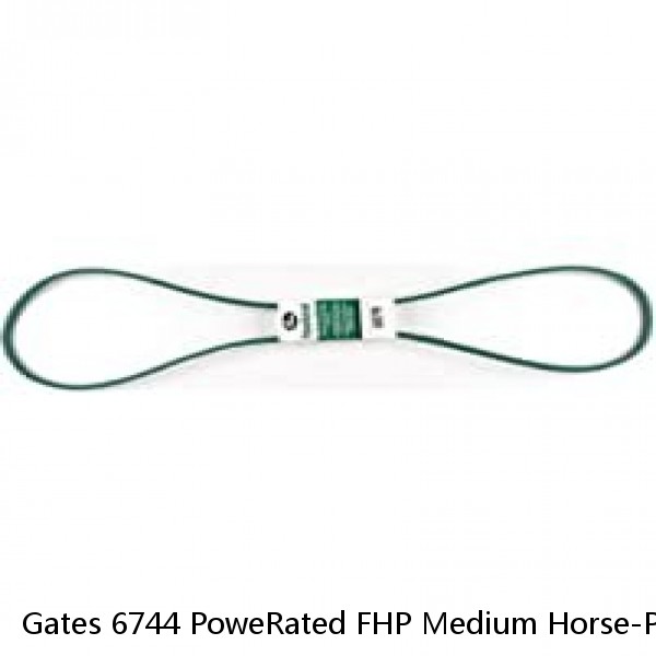 Gates 6744 PoweRated FHP Medium Horse-Power V-Belt Black #1 image