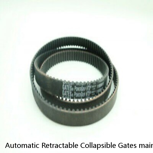 Automatic Retractable Collapsible Gates main gate with Safety Sensor #1 image