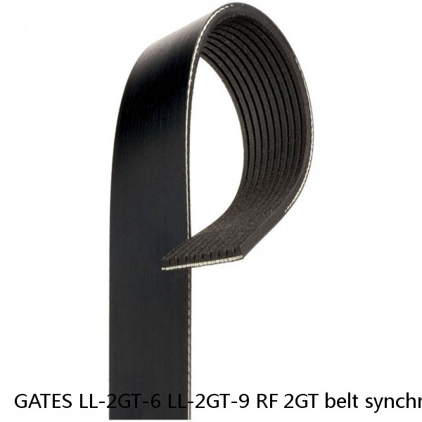 GATES LL-2GT-6 LL-2GT-9 RF 2GT belt synchronous belt GT2 Timing belt Width 6MM 9MM for Ender3 cr10 3D Printer #1 image