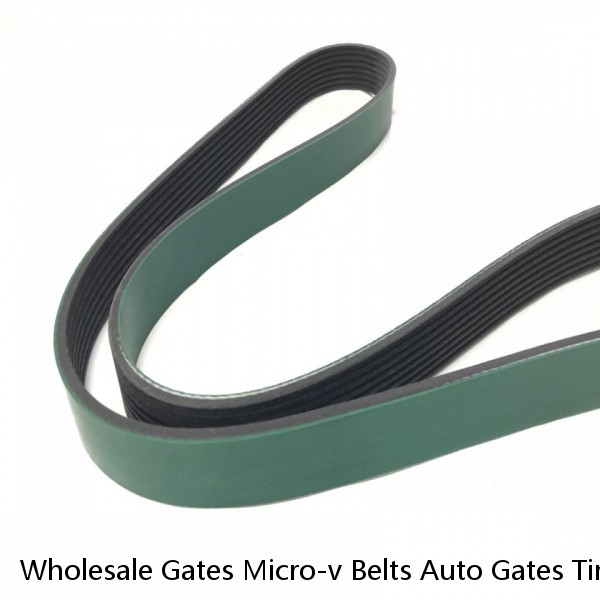 Wholesale Gates Micro-v Belts Auto Gates Timing Belt Machinery Repair Shops Rubber Timing Belt Black Standard #1 image